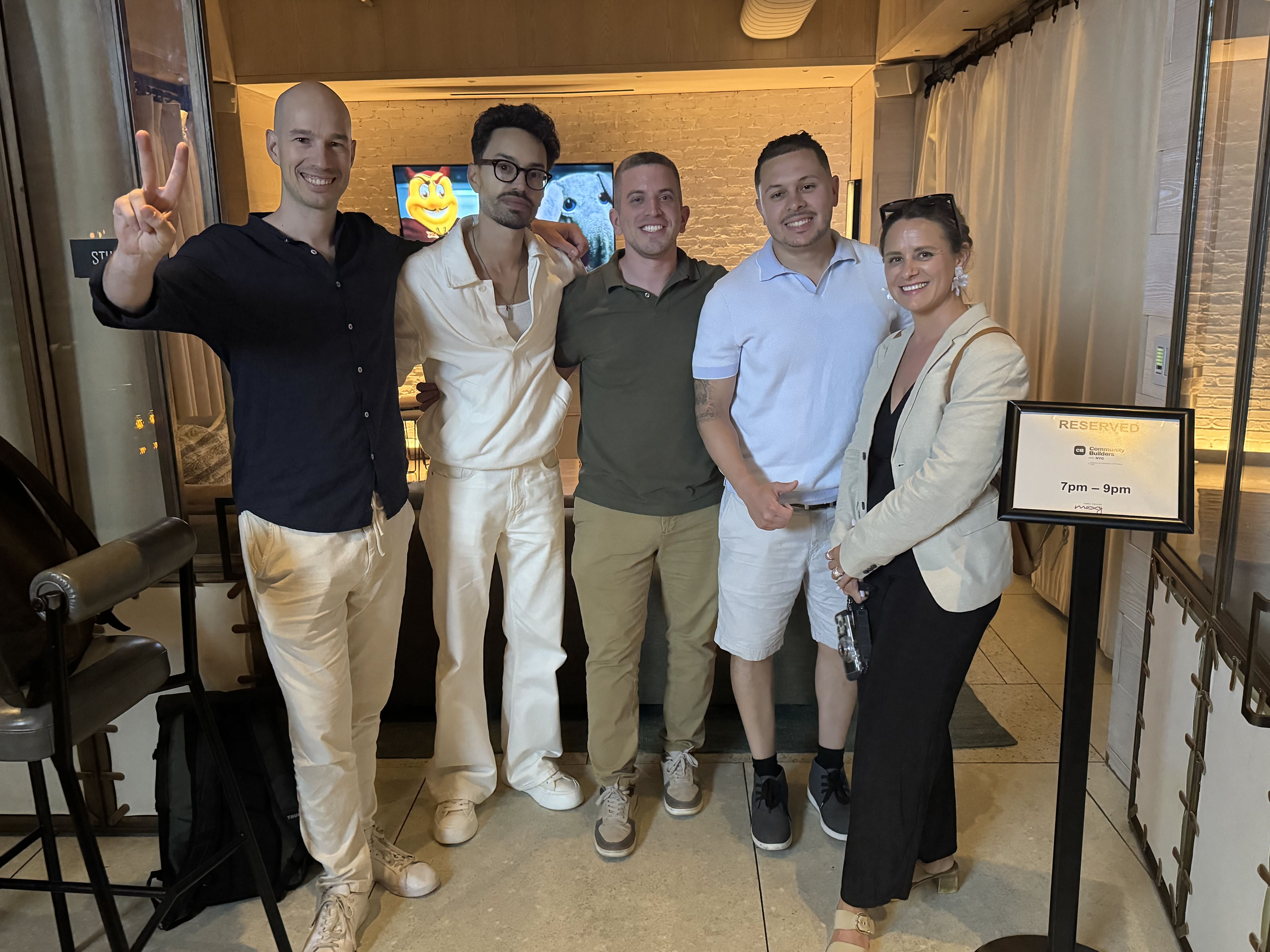 @Max and I hosted our first-ever Community Builders NYC roundtable with founders and builders in NYC